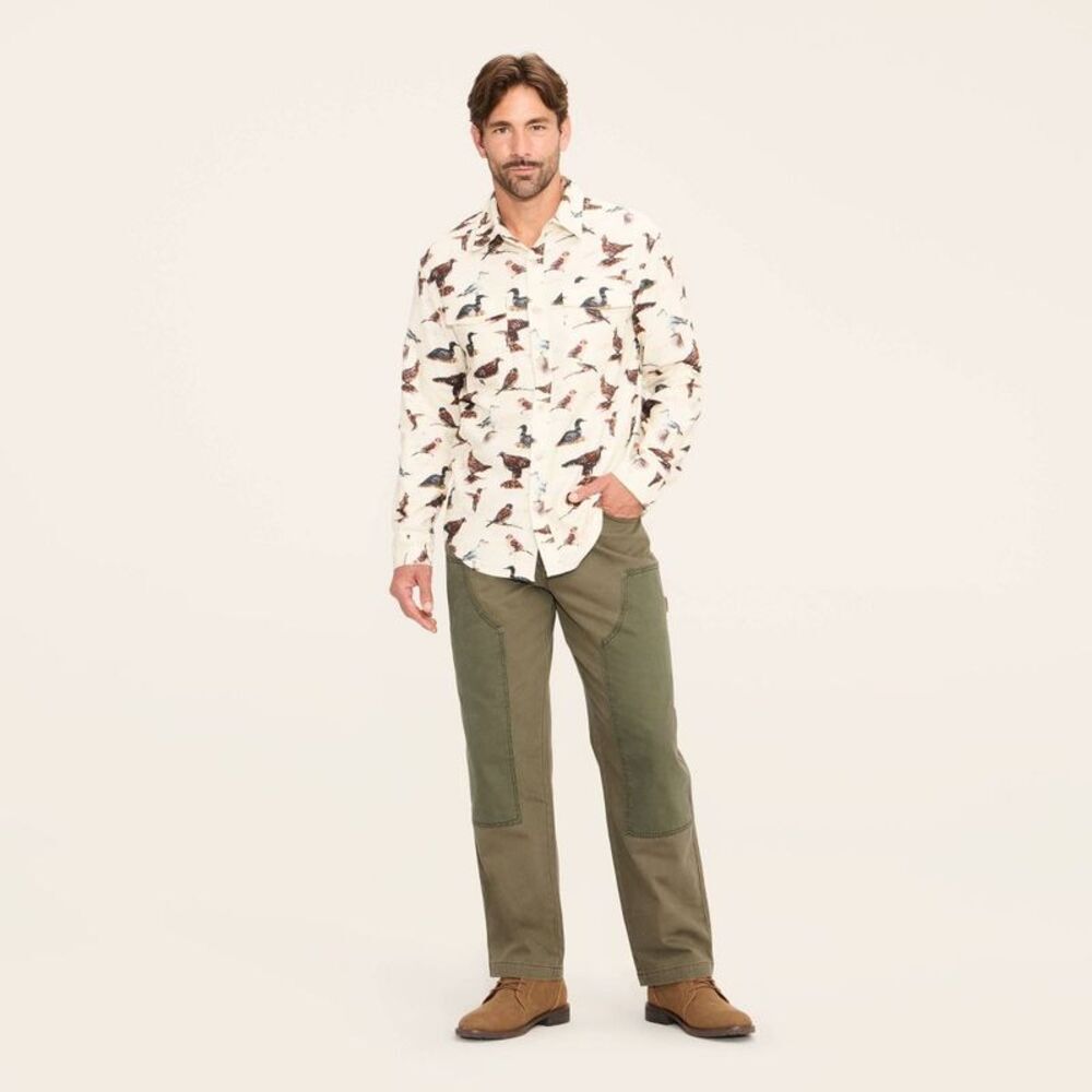 Men's Mid-Rise Straight Fit Cargo Pants - Woolrich Green 38x32